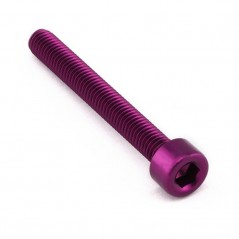 Cylindrical head aluminum screw  M5 x (0.8mm) x 40mm LPB540