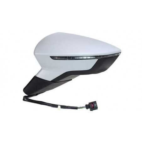 Left mirror electric convex thermal primed folding intermittent