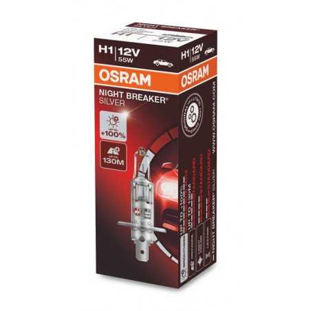 OSRAM Bombilla halogena NIGHT BREAKER H1 12V/55W - X1 1114460