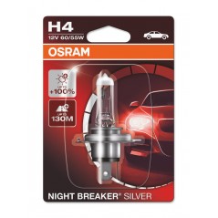 OSRAM Bombilla halogena NIGHT BREAKER SILVER H4 12V/60/55 - X1 1114461