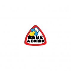 FASEBA Pegatina adhesivo Bebé a bordo 6X8 CM 01074