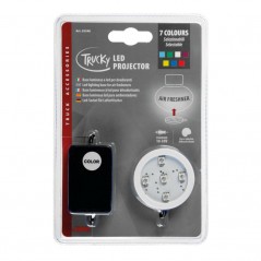 LAMPA Luminous base for air freshener (7 colours) LED TRUCKY 12/24V LAM35248