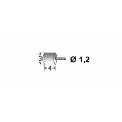 TRANSFIL Cable de acelerador 2.5 M 1048388