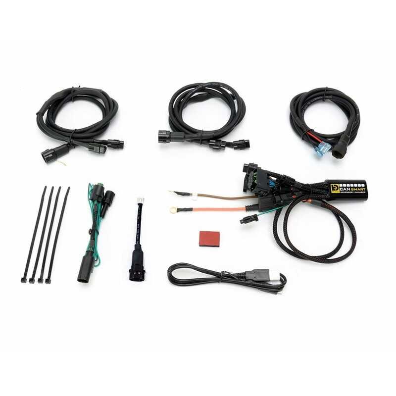 DENALI electric controller for motorcycle GEN II CANSMART PLUG-N-PLAY 1090322