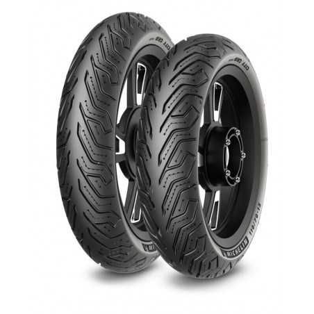MICHELIN Neumático cubierta moto delantero/trasero CITY GRIP SAVER 90/90-10 M/C 50J TL/TT 9006180