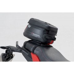 SW-MOTECH Tank bag holder base with straps attached to the rear seat PRO PRO TRT0078721500/B
