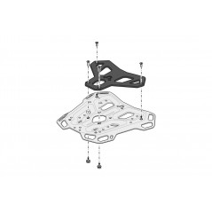 SW-MOTECH Motorcycle trunk with luggage rack and fixings URBAN ABS URBAN ABS GPT0479060002B