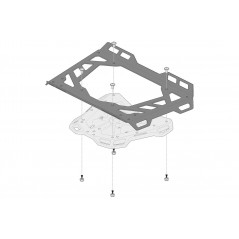 SW-MOTECH Extension for aluminum luggage rack ADVENTURE-RACK 45X30 CM ADVENTURE-RACK 45X30 CM GPT0015235500/B