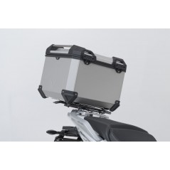 SW-MOTECH Aluminum motorcycle trunk + luggage rack + padlocks TRAX ADV - ADVENTURE-RACK TRAX ADV - ADVENTURE-RACK GPT23017700VAR