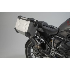 SW-MOTECH Aluminum side cases + supports + cylinder + exhaust TRAX ADV 45/37L - PRO - AKRAPOVIC TRAX ADV 45/37L - PRO - AKRAPOVI