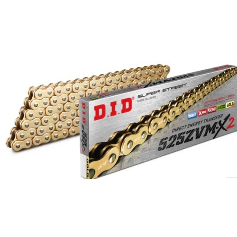 DID Chain for motorcycle transmission 525ZVM-X2 X-RING - 525 525ZVM-X2 X-RING - 525 1120903033