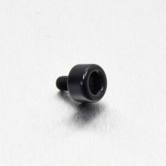 Cylindrical head aluminum screw  M4 x 6.5mm negro LH465BK