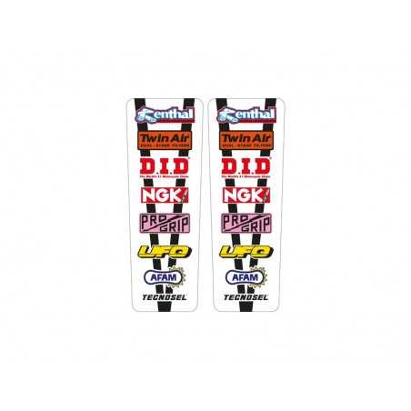 TECNOSEL Pegatinas adhesivos para guardabarros VINTAGE SPONSORS 1091602