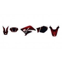 KUTVEK Kit adhesivos pegatinas para moto GRAFF 1067870