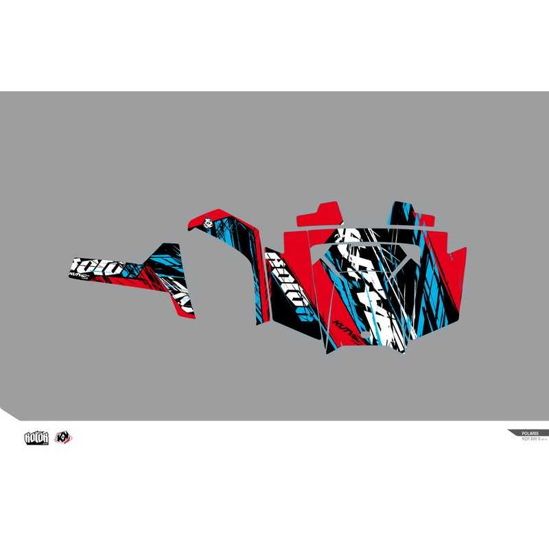 KUTVEK Kit adhesivos pegatinas para quad ROTOR 1067979