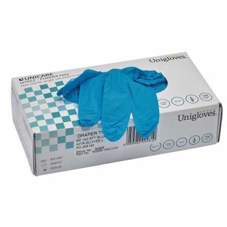 DRAPER Box of 100 nitrile gloves 1093359