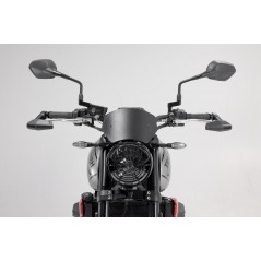 SW-MOTECH Protectores de maneta con deflector aire para moto LVG1184211000/B