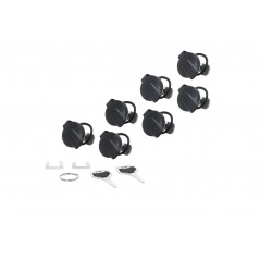 SW-MOTECH Set of 7 locks / 2 keys for suitcases TRAX TRAX ALK0016516200