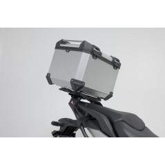 SW-MOTECH Aluminum motorcycle trunk + luggage rack + padlocks TRAX ADV - STREET-RACK TRAX ADV - STREET-RACK GPT01841700VAR