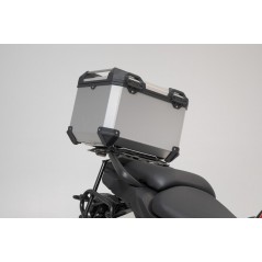 SW-MOTECH Aluminum motorcycle trunk + luggage rack + padlocks TRAX ADV - ADVENTURE-RACK TRAX ADV - ADVENTURE-RACK GPT06921700VAR