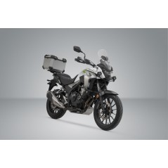 SW-MOTECH Aluminum motorcycle trunk + luggage rack + padlocks TRAX ADV - STREET-RACK TRAX ADV - STREET-RACK GPT013737000VAR