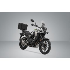SW-MOTECH Aluminum motorcycle trunk + luggage rack + padlocks TRAX ADV - STREET-RACK TRAX ADV - STREET-RACK GPT01373700VAR