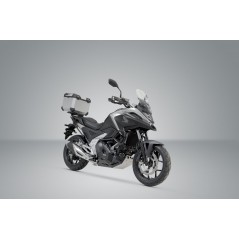 SW-MOTECH Aluminum motorcycle trunk + luggage rack + padlocks TRAX ADV - STREET-RACK TRAX ADV - STREET-RACK GPT01841700VAR