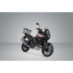 SW-MOTECH Baúl moto aluminio + portaequipajes candados TRAX ADV - ADVENTURE-RACK GPT04835700VAR