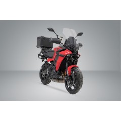 SW-MOTECH Aluminum motorcycle trunk + luggage rack + padlocks TRAX ADV - ADVENTURE-RACK TRAX ADV - ADVENTURE-RACK GPT06921700VAR