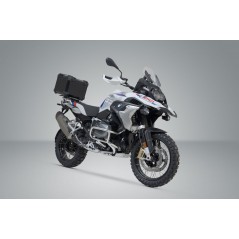 SW-MOTECH Aluminum motorcycle trunk + luggage rack with Rallye seat + padlocks TRAX ADV - ADVENTURE-RACK TRAX ADV - ADVENTURE-RA