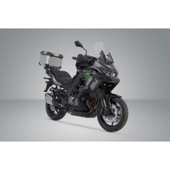 SW-MOTECH Aluminum motorcycle trunk + luggage rack + padlocks TRAX ADV - STREET-RACK TRAX ADV - STREET-RACK GPT08368700VAR
