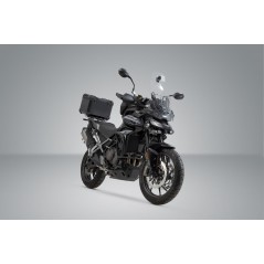 SW-MOTECH Aluminum motorcycle trunk + luggage rack + padlocks TRAX ADV - ADVENTURE-RACK TRAX ADV - ADVENTURE-RACK GPT11953700VAR