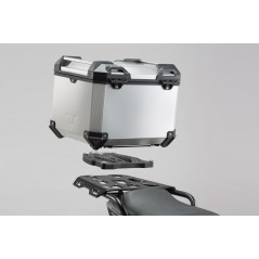 SW-MOTECH Aluminum motorcycle trunk + luggage rack + padlocks TRAX ADV - ALU-RACK TRAX ADV - ALU-RACK GPT22139700VAR