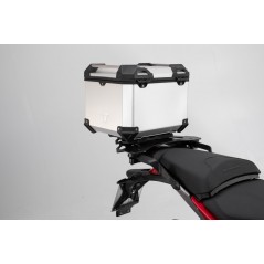 SW-MOTECH Aluminum motorcycle trunk + luggage rack + padlocks TRAX ADV - STREET-RACK TRAX ADV - STREET-RACK GPT228927000VAR