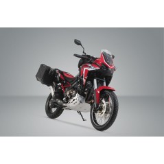 SW-MOTECH Aluminum side cases + supports + cylinder TRAX ADV 45/37L - PRO TRAX ADV 45/37L - PRO KFT019507001VAR