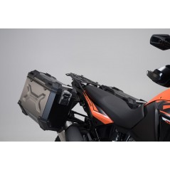 SW-MOTECH Aluminum side cases + supports + cylinder TRAX ADV 45/37L - PRO TRAX ADV 45/37L - PRO KFT043337002VAR