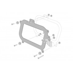 SW-MOTECH Adapter kit for original side support GIVI TRAX GIVI TRAX KFT0015210700B