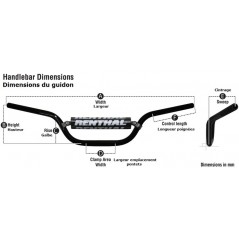 RENTHAL Manillar de moto 758 1081444002