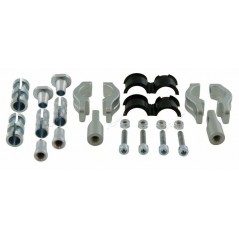 RACETECH Kit montaje paramanos articulado Ø22/28,6 MM 1064826