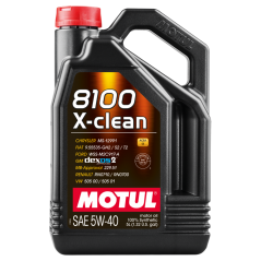 TUDETIC Kit de 3x Aceite Motor 8100 X-CLEAN C3 5W40 5L KT-28