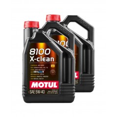 TUDETIC 2x Aceite de motor 8100 X-CLEAN C3 5W40 5L KT-26