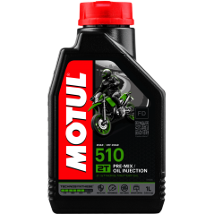 TUDETIC Kit de 4x aceite motor + embudo 510 2T 1L KT-90