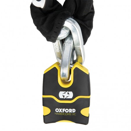 OXFORD Candado + cadena con funda HARDCORE XC13 - 1.5 M X 13 MM 1092847