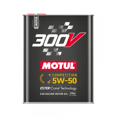 MOTUL Engine lubricating oil for racing cars 300V COMPETITION 5W50 2L (10UD) 110859