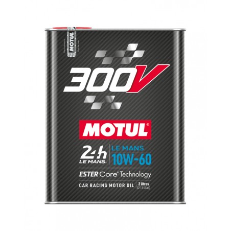 MOTUL Aceite lubricante motor para coches de competición 300V LE MANS 10W60 2L (10UD) 110864