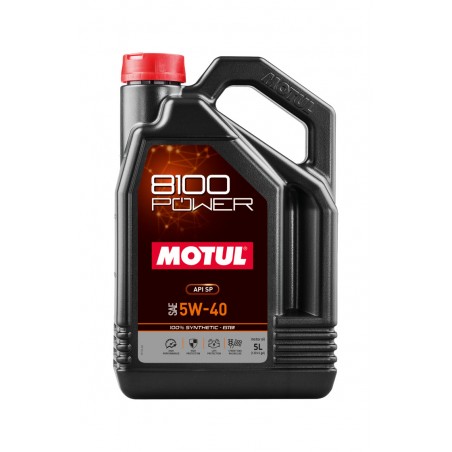 MOTUL High performance engine lubricating oil 8100 POWER 5W40 5L (4UD) 111809