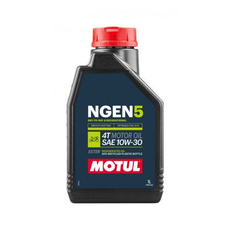 MOTUL Aceite lubricante motor moto NGEN 5 10W30 4T 1L (NEW 5100) (12UD) 111817
