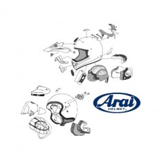 ARAI Recambio frontal de casco integral TD-DUCT 8004486004