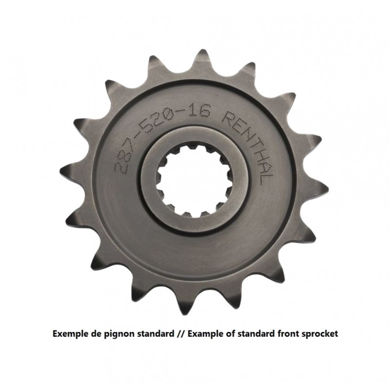 RENTHAL Front standard steel sprocket 503 P-428 1074258001