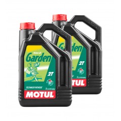 TUDETIC 2x Aceite de motor GARDEN 2T 5L KT-151